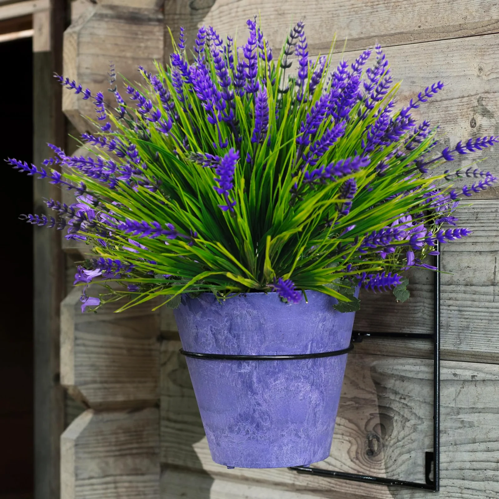 Bassion lavender and greenery