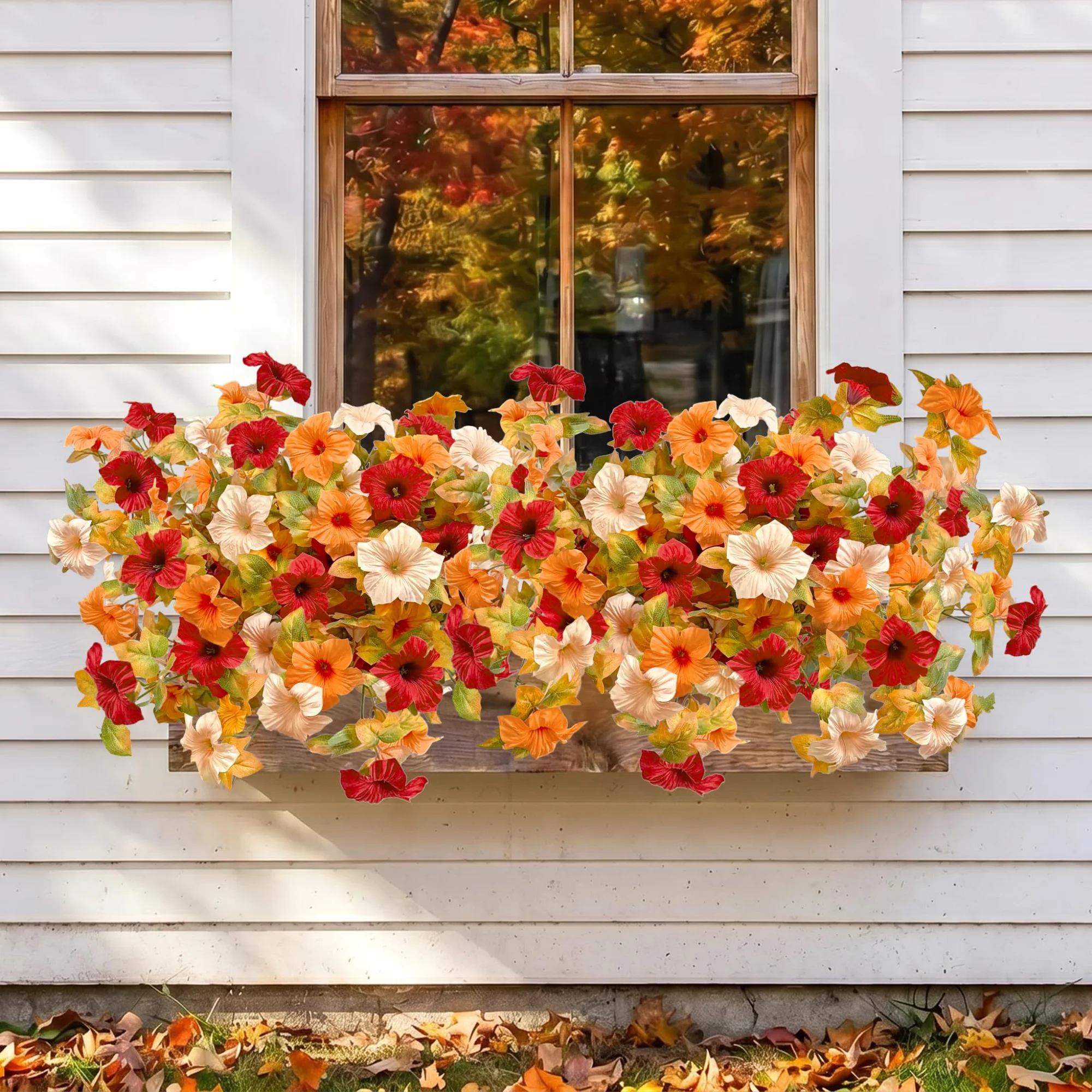 Bassion fall flowers