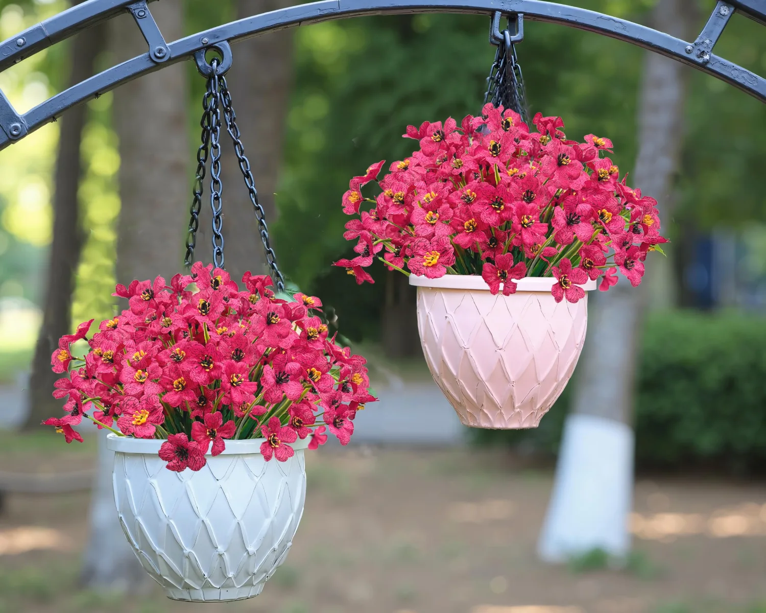 Bassion Five-stem outdoor bundles, 24 pack in Fuchsia