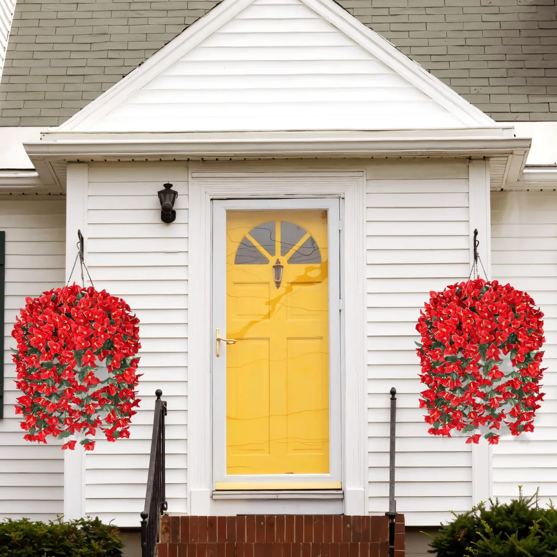 Bassion Hanging bougainvillea, 2 pack in Red, view 4