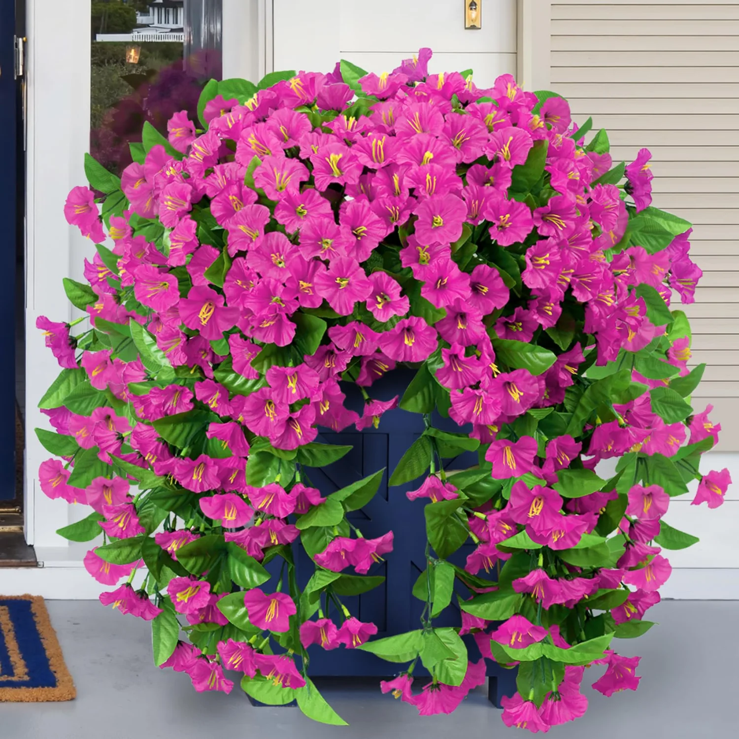 Bassion Hanging petunias, 2 pack in Fuchsia
