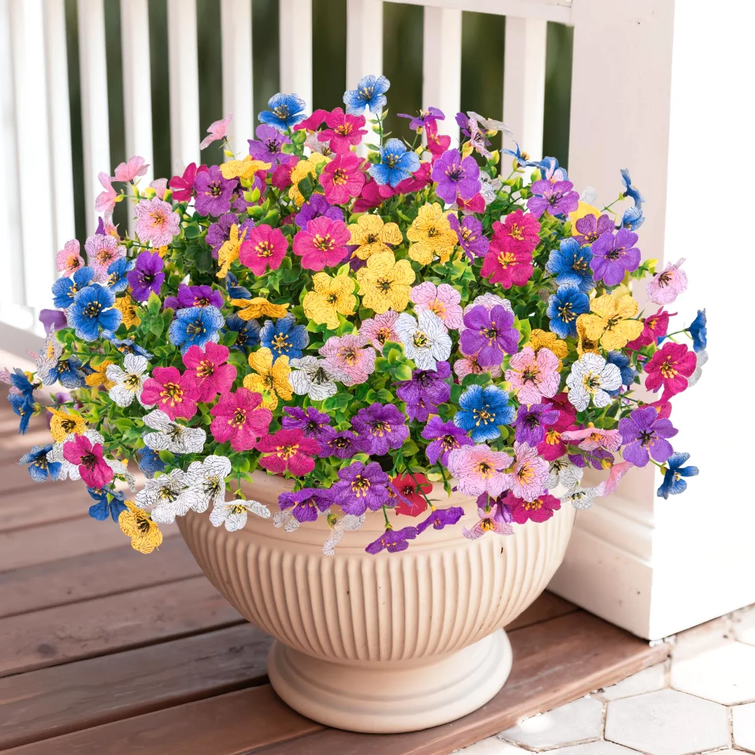 Bassion Outdoor flower bundles, 24 pack in Multicolor, view 4